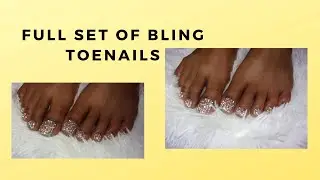 Bling Toe Nails