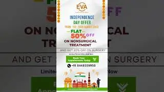 Independence Day Offer at Eterna Vision & Aesthetics l Dr. Hiranmayi Jha, Cosmetic Surgeon in Delhi