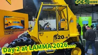 Is Michael shopping for new hire machinery.   Lamma 2026 