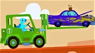 Baby Dino Rescue Cars : Driving Tow Truck - Fun Dinosaur game By yateland