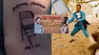 Boat Brawl Tattoo Has The #DishFam Asking You To Take A Seat & Decide If It's A Tat-ooh or Tat-ewww