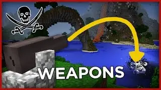 Pirate WEAPONS with one command in Minecraft!