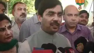 BJP Byte on Standing Committee and Umar Abdullah by Shahnawaz Hussain