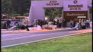 Drag Racing 1988 IHRA Summernationals Atco Raceway Part 1