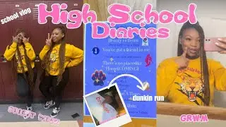 HIGH SCHOOL DIARIES ♡ l spirit week, grwm, day in the life, school vlog l 001