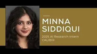 Intern Interview: Minna Siddiqui, 2025 AI Summer Research Program