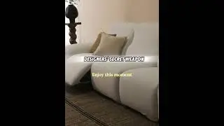 ✨ Designers&rsquo; Secret Weapon: Custom Sofa Slipcover That Makes an Old Sofa Disappear Instantly