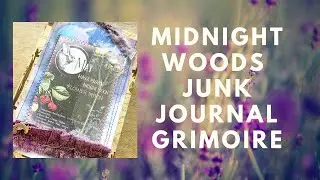 Midnight Woods Art Grimoire | Junk Journal for Rebecca