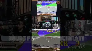 Rad Mobile Stage 15 - Classic retro racers on modern sim gear with POV #SEGA #radmobile
