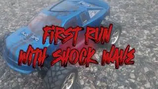 First Run With Shock Wave-RC GRAVEYARD