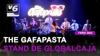 Actuaci&oacute;n The GafaPasta en el stand de Globalcaja
