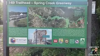 Bike ride on the Spring Creek Greenway Trail in North Houston