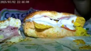 Subway mukbang #subway #mukbang #asmr 
