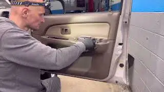 Toyota 3rd gen 1998 4Runner DIY Door and Hatch Window Glass Removal