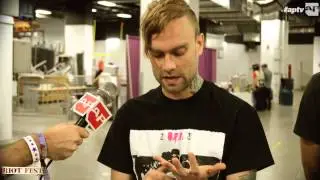 The Used on the corporatization of music culture: 