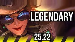 CAITLYN & Zoe vs JHIN & Karma (ADC) | 17/2/12, 68k DMG, Legendary | EUW Diamond | 25.22