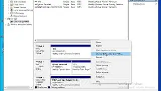 change drive letter and paths