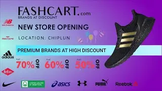 FASHCART FRANCHISE - New Footwear Store - Chiplun-Maharashtra| Premium Branded Shoes @ 50-60-70% OFF