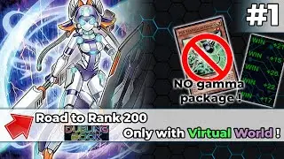 Virtual World Deck 2021 Ranked Matchs YUGIOH August Road to Rank Top Dueling Book