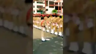 NCC parade dahine Saj ki command per action || NCC parade training #nccarmy #nccshorts #rdc