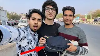 Sourav Joshi gifted me A BAG 💼 LV - क्या में सपना देख रहा हूँ 😱😁@souravjvlogs 