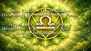 Libra (Terazi Burcu) Heart Chakra Balancing Meditation | Harmony & Inner Peace (Kalp &Ccedil;akra)