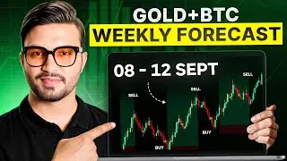 GOLD & BTC Weekly Forecast in Hindi/Urdu | 08 - 12 Sep 2025 Analysis | MSB FX