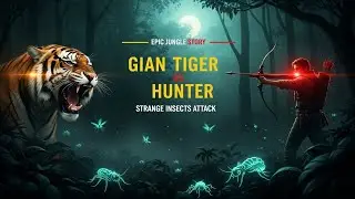 Giant Tiger vs Hunter & Strange Insects | জঙ্গলে মৃত্যুফাঁদ Battle | Bangla Cinematic Story
