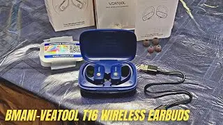 Обзор беспроводных наушников BMANI-VEAT00L T16 и способы использования | Лучшие спортивные Bluetooth-наушники