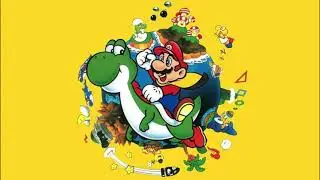 Super Mario World - Chocolate Island 3 (Sa&iacute;das normal e secreta, Dragon Coins)