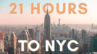 a 21-hour trip to NEW YORK from TORONTO | NYC Travel Vlog pt.1