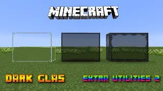 Dark Glas & Dark Ineffable Glas 🔧 Minecraft Extra Utilities 2 Tutorial 🔧 Deutsch / German