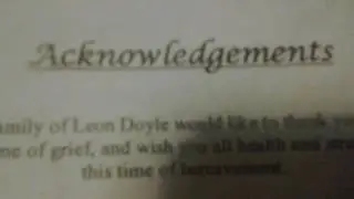 IPF - HOMEGOING CELEBRATION FOR LEON DOYLE ON JULY 28, 2016!  PART 2