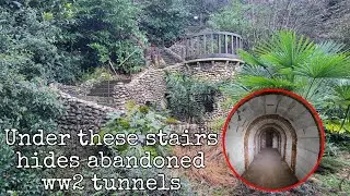 deepdene world war two tunnels hidden under these beautiful stairs
