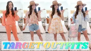 TARGET SPRING CLOTHING HAUL! | TRY ON + CUTE SANDALS!