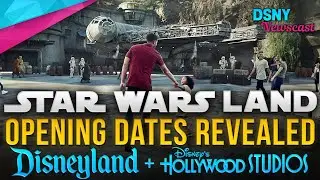 OPENING DATES For Star Wars Galaxy's Edge at Disneyland & Walt Disney World - Disney News - 3/7/19