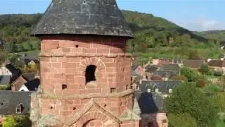 The Collonges la Rouge's church’s architecture
