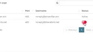 How to manage Email SMTP sets