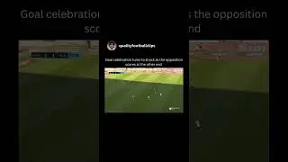 Celebration of goal turns to disbelief as opposition scores at the other end #ghost#goal#fail