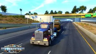 Roadroller 9t | Tucson to Kingman | Ultra Settings 60 FPS | ATS 1.46 Gameplay