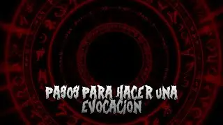 Pasos para hacer una evocaci&oacute;n
