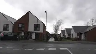 Driving Around Dines Green Estate, Worcester, Worcestershire, England 16th March 2023