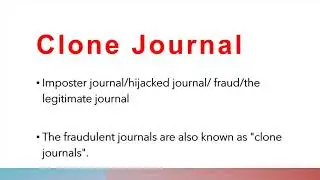 தமிழில்!! |Clone Journal | Journal not in UGCCARE | Fake or Fraud Journals | @Sandeep-Technologies
