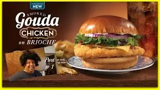 Обзор копчёной курицы Гауда на бриоши от Wendy's&reg;! Часть 1
