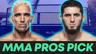 MMA Pros Pick ✅ Islam Makhachev vs. Charles Oliveira - Part 6 👊 UFC 280