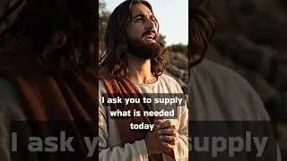 Jesus Prays for Financial Breakthrough and Peace | Jesus Prays for Provision in Difficult Times