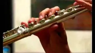 Yamaha 481II Used Flute for Sale - Video Sample of Interval Jumps and Quickly Tongued Passages