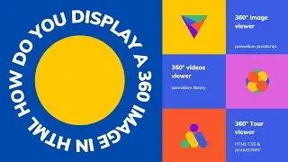 How to create 360 image viewer | How do you display a 360 image in HTML?