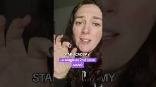 Ambre sauv&eacute;e par le public #staracademy #starac