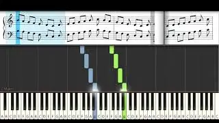 🎹 C Major Scale Practice | 60 BPM | 8th Notes | Piano Exercise for Beginners